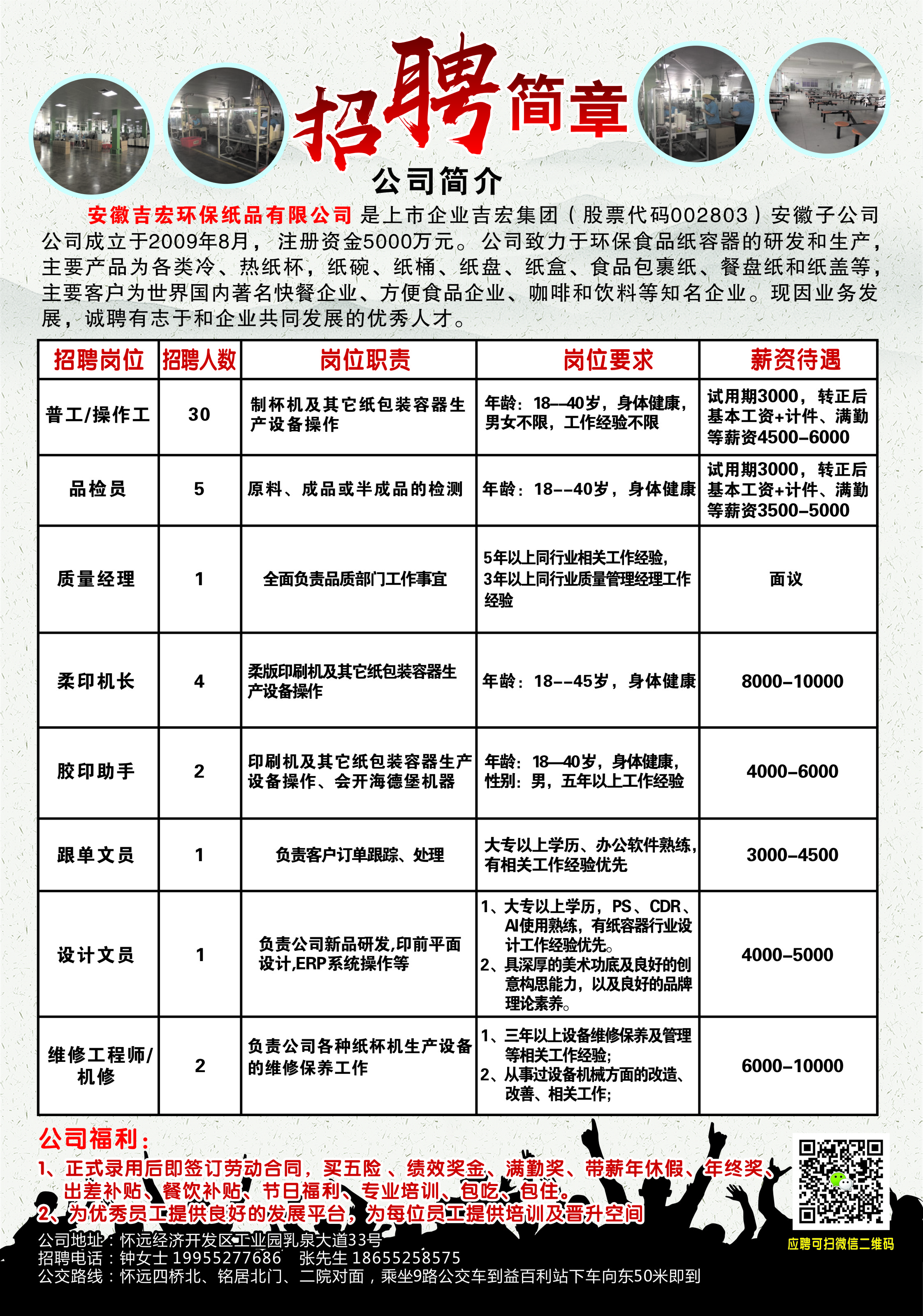 宁海模架厂最新招聘